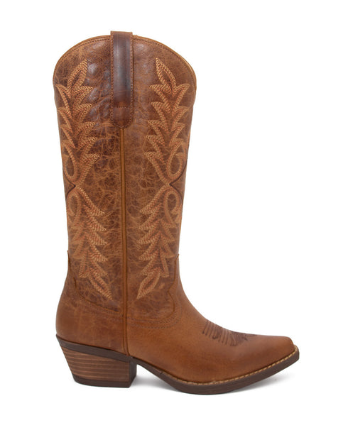 Bota Vaquera Miel Cowboy Western 338503 miel